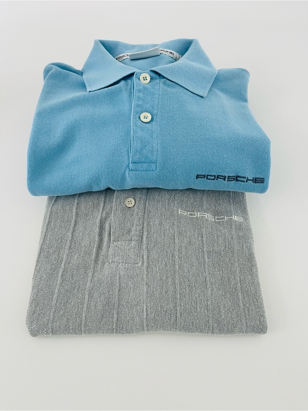 2 Porsche Designs Cotton Polo Shirts